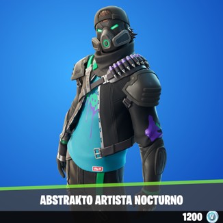 Abstrakto artista nocturno